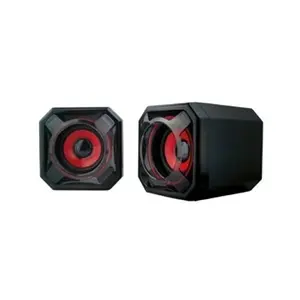 Comparateur de prix : Berserker Gaming H-BSK-HABROK-Red-BK Enceinte pour PC Rouge