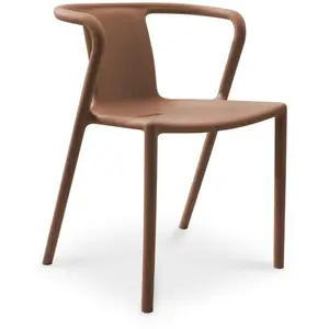 Comparateur de prix : CITY GARDEN Fauteuil de jardin empilable en polypropylène terracotta