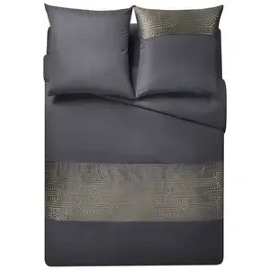 Parure de lit Housse+ 2 taies 240x260 cm INFINI pas cher