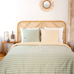 Housse De Rêve Easy Dort - Parure de lit 220x240 cm Satin de Coton Bio Orient pas cher