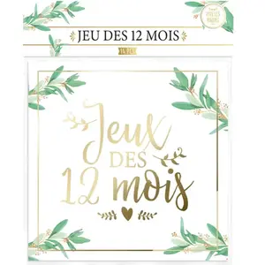 SUD TRADING Jeu des 12 Mois Vive les Mariés pas cher