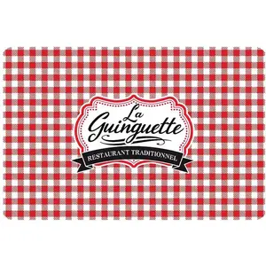 Rétro Set de table - LA GUINGUETTE pas cher