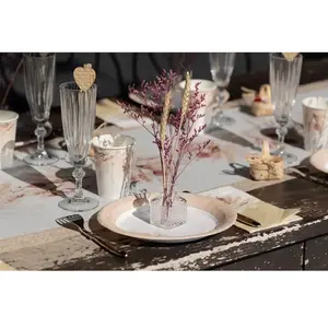 STC Set de table - Motif Marbre pas cher