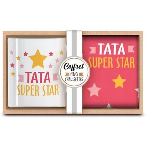 SLA COFFRET MUG CHAUSSETTES TATAVendu parcdiscount