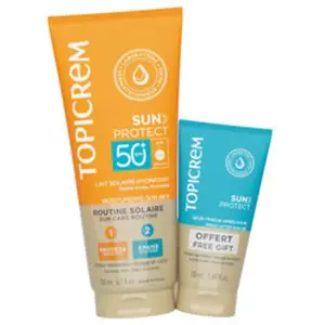 LABORATOIRES NIGY Topicrem Sun Protect Lait Solaire Spf50+ & Gelée Après-Soleil pas cher