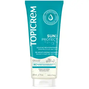 Comparateur de prix : Topicrem Gel douche Protection Solaire 200 ml