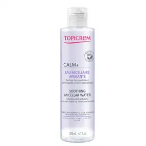 Comparateur de prix : Topicrem - Calm+ Eau Micellaire Apaisante Eau micellaire 200 ml unisex