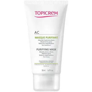 Comparateur de prix : Topicrem - AC Control Masque Purifiant Masque anti-points noirs 50 ml unisex