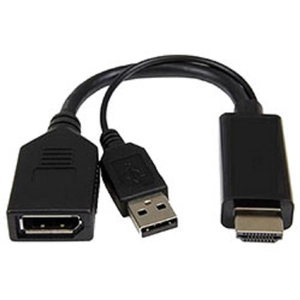 DLH DY-TU4247B - adaptateur video - DisplayPort / HDMI pas cher