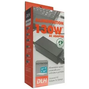 Adaptateur secteur - DLH - DY-AI1591N - CA 100/240 V - 130 W - Noir pas cher