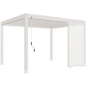 Comparateur de prix : OMBREA Panneau brise-vue ventelles horizontales 1,3M Ombréa - Blanc