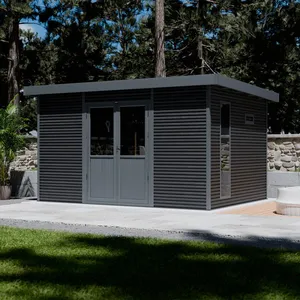 BARAC Abri de jardin en bois composite Onyx 43 12m²Vendu parmanutan