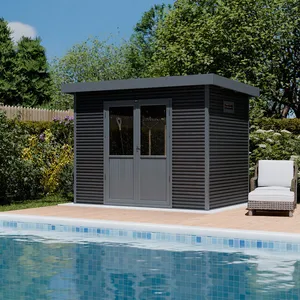 BARAC Abri de jardin en bois composite Onyx 32 6m²Vendu parmanutan