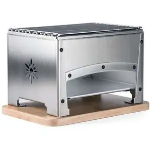 TELLIER - Combiné Brasero et reblochon en inox 33x22 cm pas cher