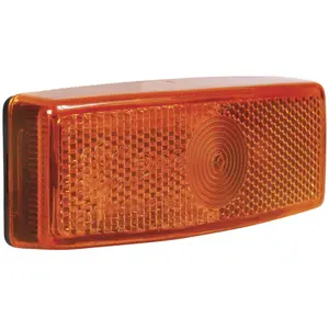 1 Feu De Position Latéral Orange Avec Catadioptre Spotlight pas cher