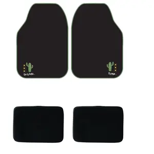 Norauto Jeu Complet De Tapis De Voiture Universels Noir Moquette Cactus pas cher