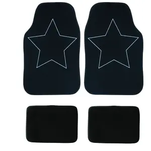 Norauto Jeu Complet De Tapis De Voiture Universels Noir Moquette Etoile pas cher