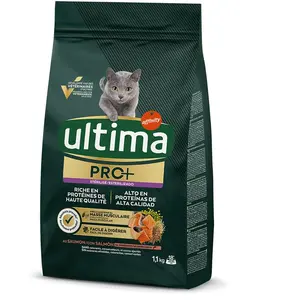 1,1 kg Ultima PRO+ Sterilisé saumon pour chat pas cher