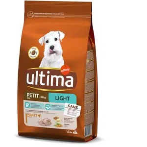 Ultima Mini Adult Light poulet pour chien - 3 kg (2 x 1,5 kg) pas cher