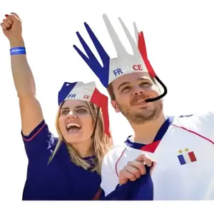 Couronne de supporters sifflante - JOUR DE FETE - France - Accessoire - Blanc - Extérieur pas cher
