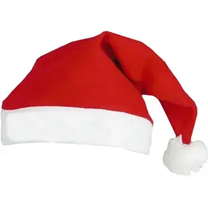 LP Bonnet de noël avec pompon Adulte pas cher