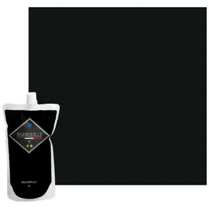 Comparateur de prix : barbouille Peinture Acrylique Velouté - 1L Gris & Noir