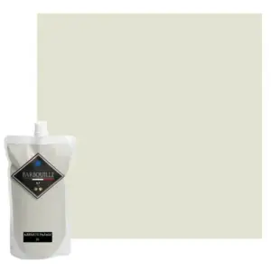 Barbouille - Peinture acrylique lessivable velours Pour murs et plafonds - 1L - Blanc Abemus PapamVendu paramazon