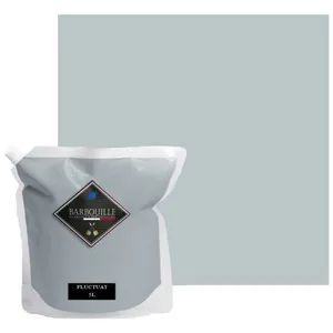 BARBOUILLE Peinture lessivable acrylique mat   murs et plafonds - 5 ltr Gris & Noir - FluctuatVendu paramazon