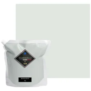 BARBOUILLE Peinture lessivable acrylique mat   murs et plafonds - 5 ltr Blanc - Innocent pas cher