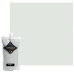 BARBOUILLE Peinture lessivable acrylique mat   murs et plafonds - 1 ltr Blanc - Innocent