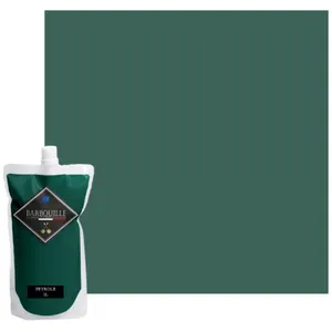 BARBOUILLE Peinture lessivable acrylique mat   murs et plafonds - 1 ltr Bleu - PétroleVendu paramazon