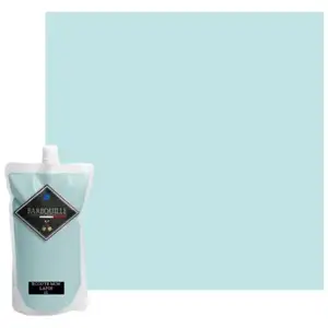 BARBOUILLE Peinture lessivable acrylique mat   murs et plafonds - 1 ltr Bleu - Ecout mon lapin !Vendu paramazon