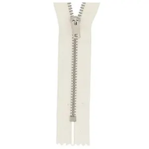 Fermeture éclair pantalon non séparable N°3 (20 cm, métal) : la touche...