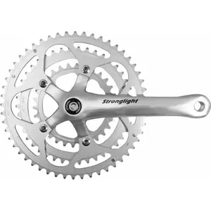 Pédalier vélo de route Stronglight Impact Triple 8-9v à 3 plateaux pas cher