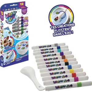 Comparateur de prix : Silverlit Water Art - Donnez Vie à Vos Dessins grâce à ce kit Water Art - Dessinez et trempez la Figurine - Kit Water Art avec Autocollants - Loisirs et Créatifs - A partir de 3 Ans