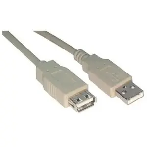 Comparateur de prix : MCL Rallonge USB 2.0 type A Mâle / Femelle - 3 m - Noir