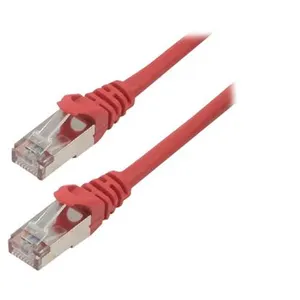 Comparateur de prix : MCL Cordon de brassage RJ45 CAT 6A rouge 2 m