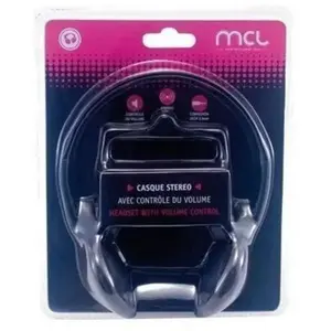 MCL CSQ-HEAD/N écouteur/casque Écouteurs Avec fil Arceau Musique Noir pas cher