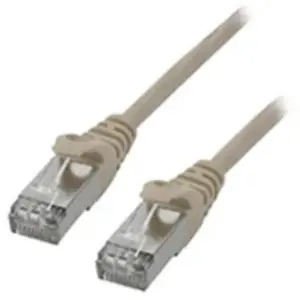 MCL Samar FCC6BM-25M Cordon de brassage RJ45 CAT 6 F/UTP 25m Gris