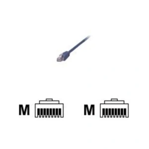 MCL - Câble réseau - RJ-45 (M) pour RJ-45 (M) - 50 cm - CAT 5e - bleu pas cher
