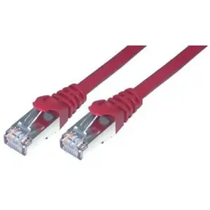 Comparateur de prix : MCL Samar - Cordon de raccordement - RJ-45 (M) pour RJ-45 (M) - 3 m - UTP - CAT 6a - rouge