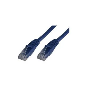 MCL - Cordon de raccordement - RJ-45 (M) pour RJ-45 (M) - 5 m - UTP - CAT 6a - bleu pas cher