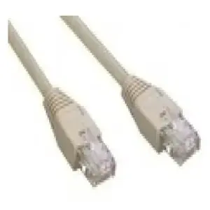 Comparateur de prix : MCL Cordon de brassage - RJ45 CAT 6 U/UTP - 1 m - Gris