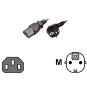 Comparateur de prix : MCL Cordon d'alimentation standard MC901-2M - 2 m