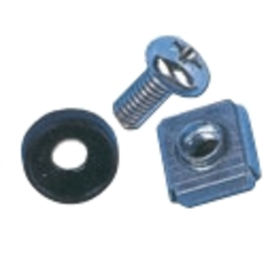 MCL SAMAR Kit visserie - Ecrous cage carrés + rondelles + vis x20 pas cher