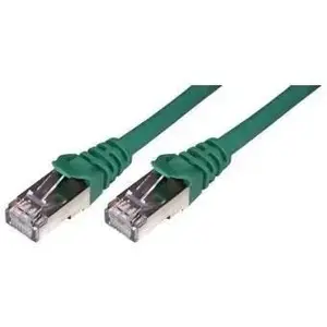 Comparateur de prix : Cordon de brassage RJ45 CAT 6 U/UTP - MCL - 2m - Vert