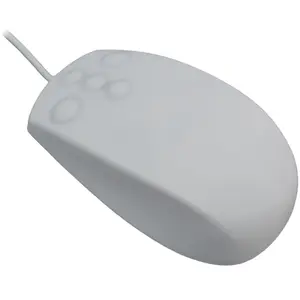 MCL - MP2B99AZZZZSS269W - Souris optique étanche silicone - Blanc pas cher