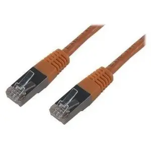 Comparateur de prix : MCL Samar FCC6BM-0.5M/O Cordon de brassage RJ45 CAT 6 F/UTP 50cm Orange
