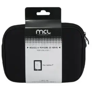 MCL Samar - Étui protecteur pour tablette - mousse viscoélastique - noir - 7" pas cher