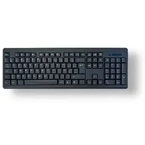 Comparateur de prix : MCL ACK-301W/N clavier Universel RF sans fil AZERTY Français Noir